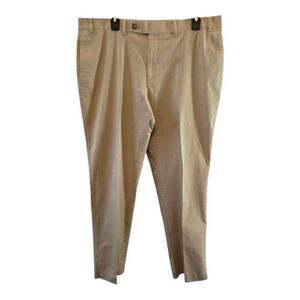 LAUREN RALPH LAUREN BLACK LABEL MENS KHAKI PANTS W36 L30 SOFT PREPPY VERSATILE